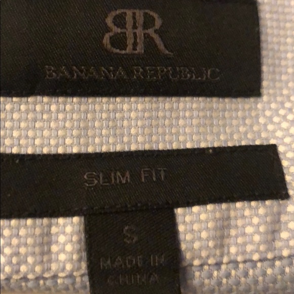 Men’s Banana Republic  Slim Fit dress Shirt - Picture 3 of 3